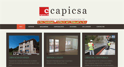 Desktop Screenshot of capicsa.com