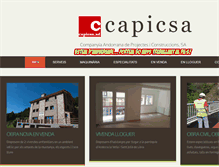 Tablet Screenshot of capicsa.com